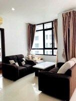 Superior Apartment, Lake View | Ruang tamu