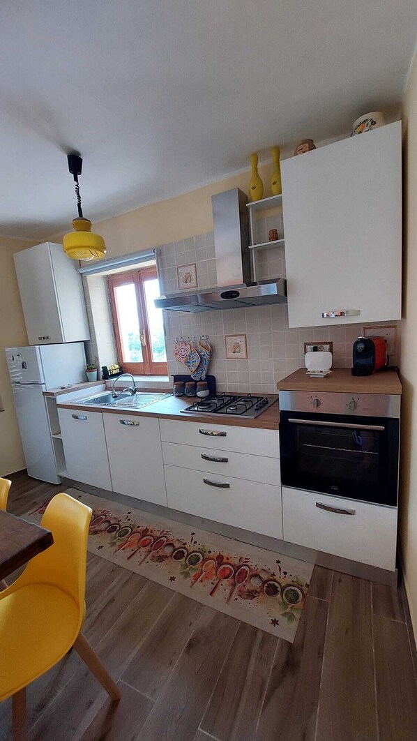 Horno y placa de cocina