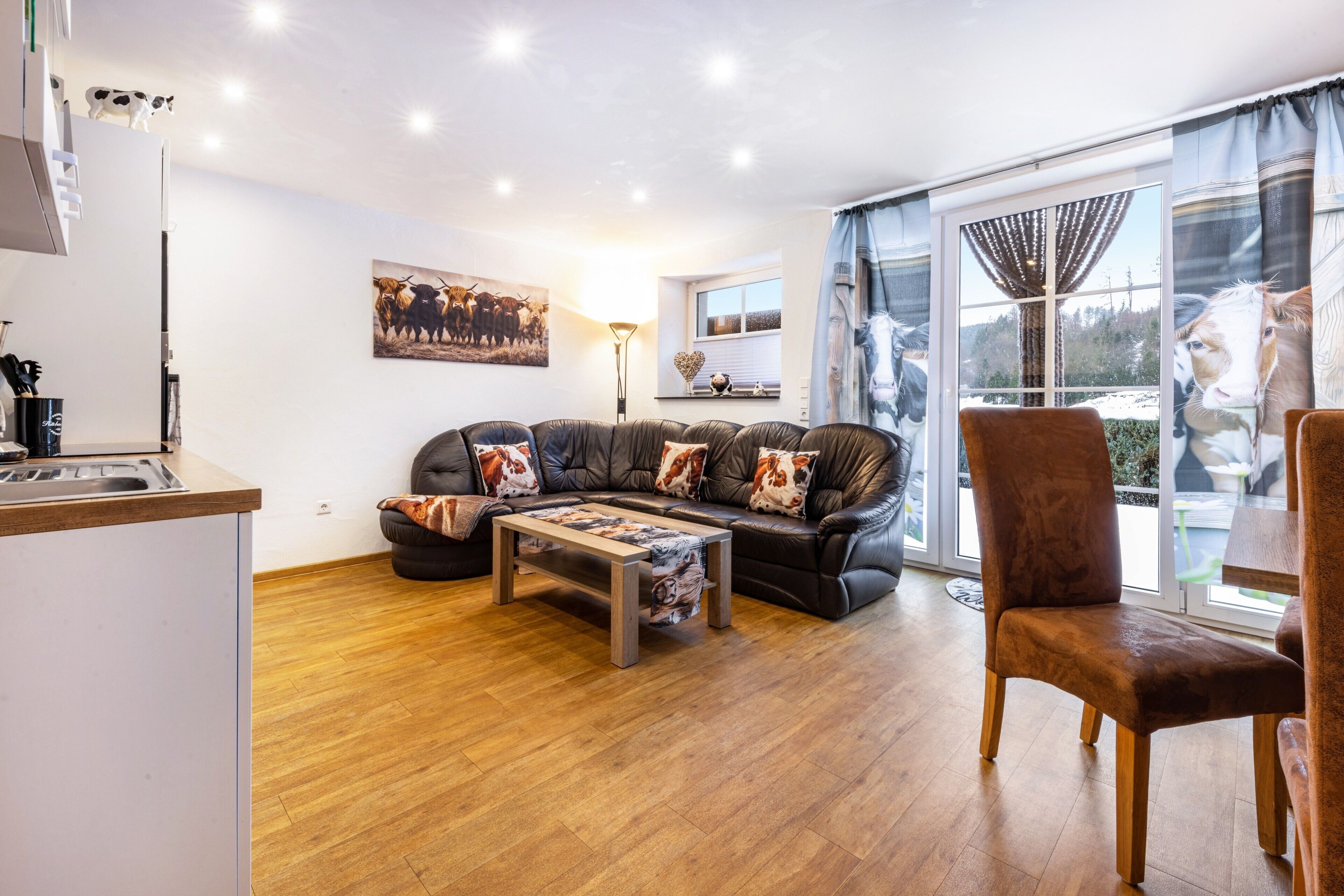 Télévision, table de tennis de table