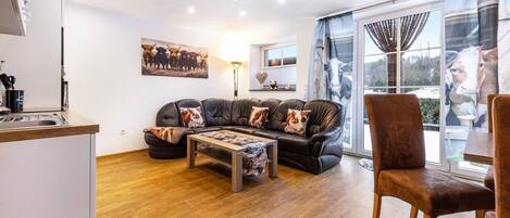 Télévision, table de tennis de table