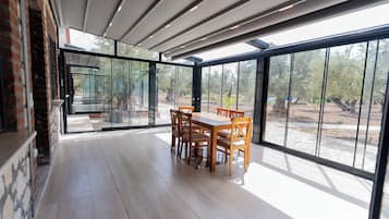 Classic Twin Room, Patio, Garden View | View from room