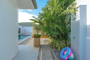 Villa | Terrace/patio - 3BR Walk to Beach 7 Min to Beach V189 (Rawai)