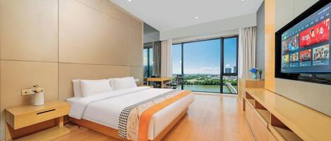 Chambre Double Supérieure, vue ville