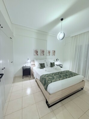 1 室のベッドルーム、アイロン / アイロン台、WiFi