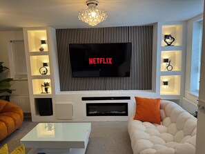 تلفزيون، مدفأة