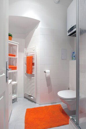 Apartment, 1 Bedroom | Bathroom | Toilet paper - Apartment Theresiengasse Check in 15h to 22h Only (Vienna)