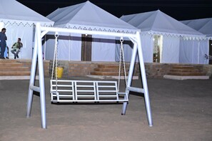 Premium Tent, Balcony, Desert View | Desk