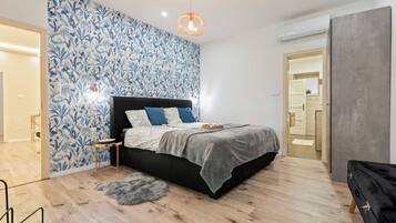 2 Schlafzimmer, BĂŒgeleisen/BĂŒgelbrett, WLAN