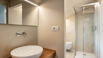 Shower, hair dryer