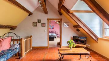 2 slaapkamers, een strijkplank/strijkijzer, wifi