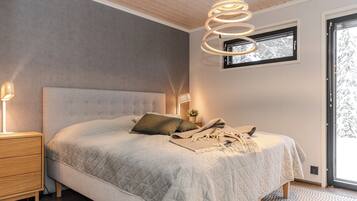 Villa, vue cour intérieure | Literie de qualité supérieure