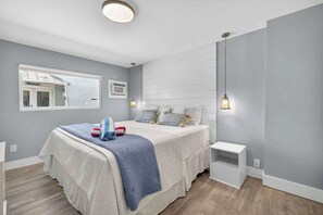 1 bedroom, iron/ironing board, travel crib, WiFi