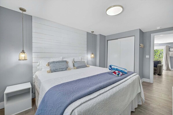 1 bedroom, iron/ironing board, travel cot, WiFi