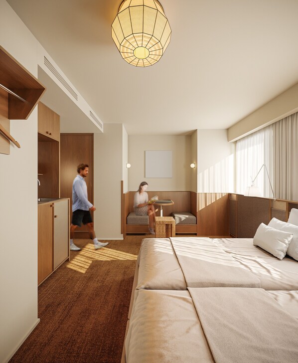 In-room safe, blackout drapes, iron/ironing board, free WiFi