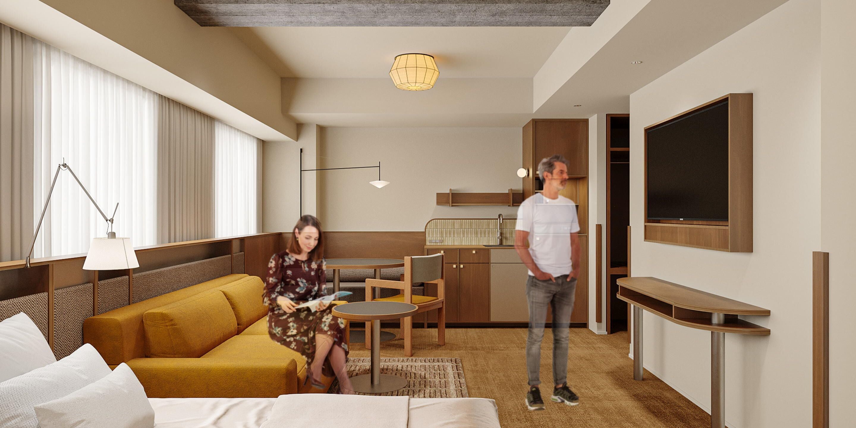 In-room safe, blackout drapes, iron/ironing board