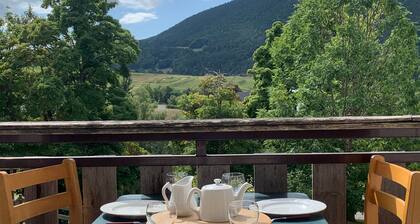 Studio cabine pour 5 pers., proche village et navette ski