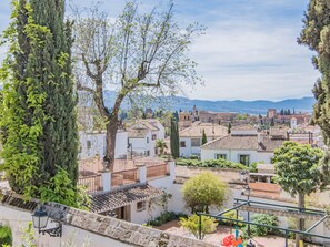 Blick von der Unterkunft