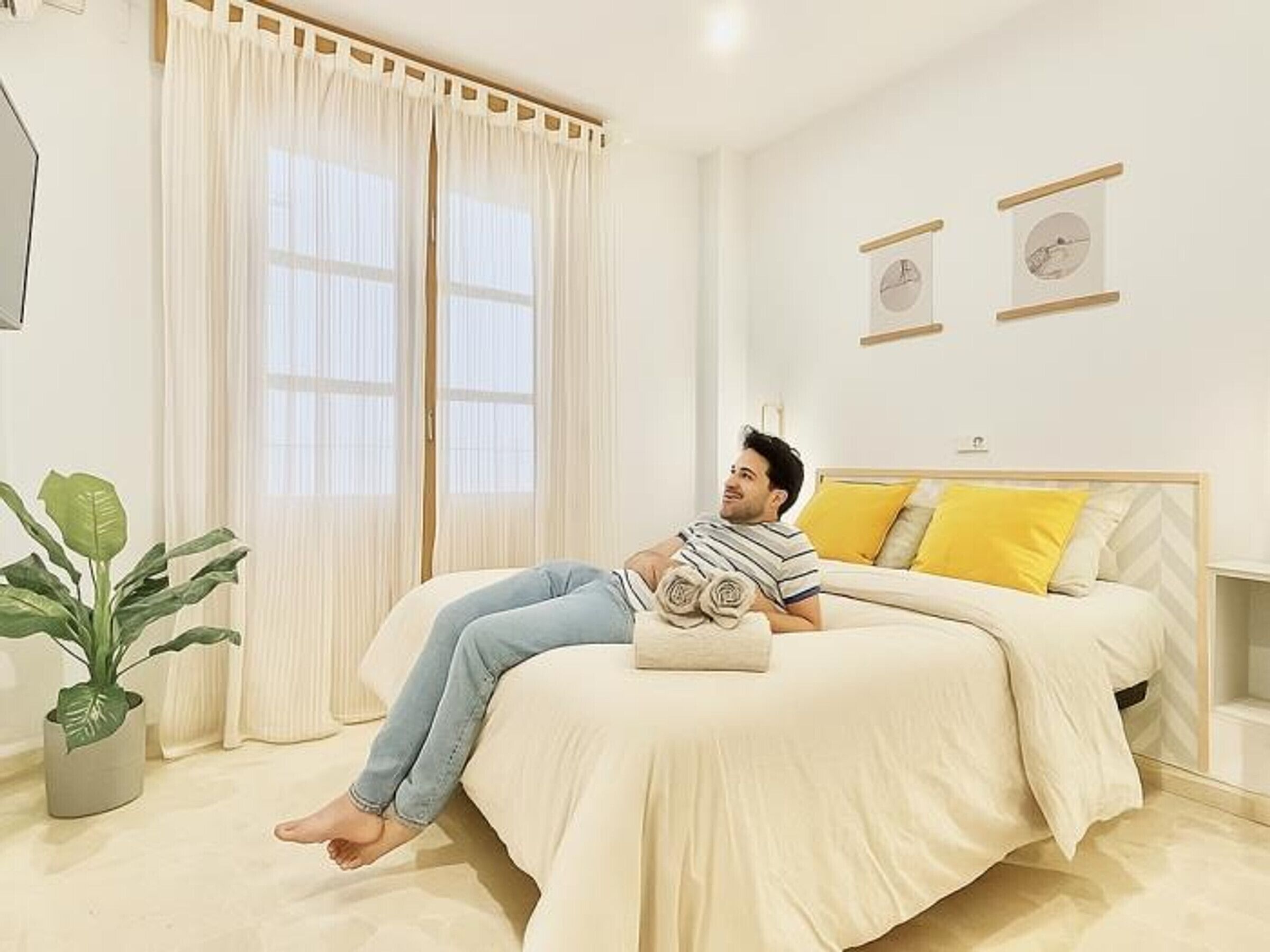 1 chambre, accès Internet, draps fournis