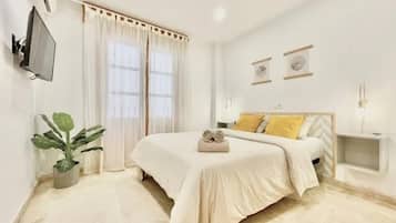 1 dormitorio, Internet, ropa de cama