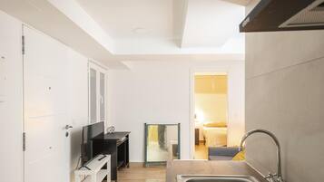 1 dormitorio y ropa de cama