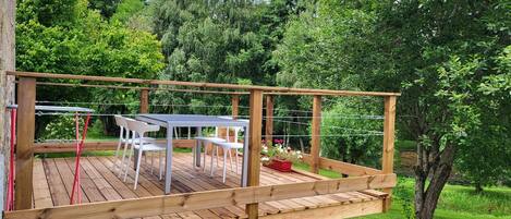 Restauration en plein air