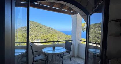 Studio with sea view and private terrace