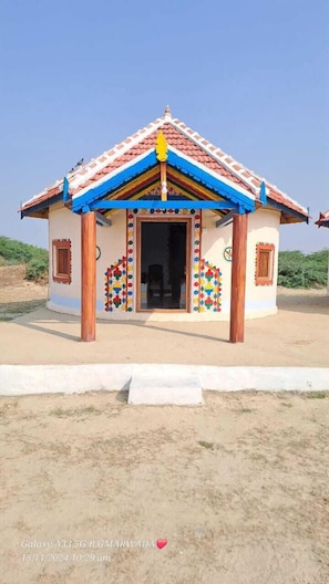 Façade de l’hébergement