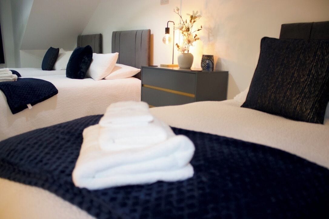 Exclusive Apartment, Multiple Beds, Non Smoking | Egyptian cotton sheets, premium bedding, memory-foam beds