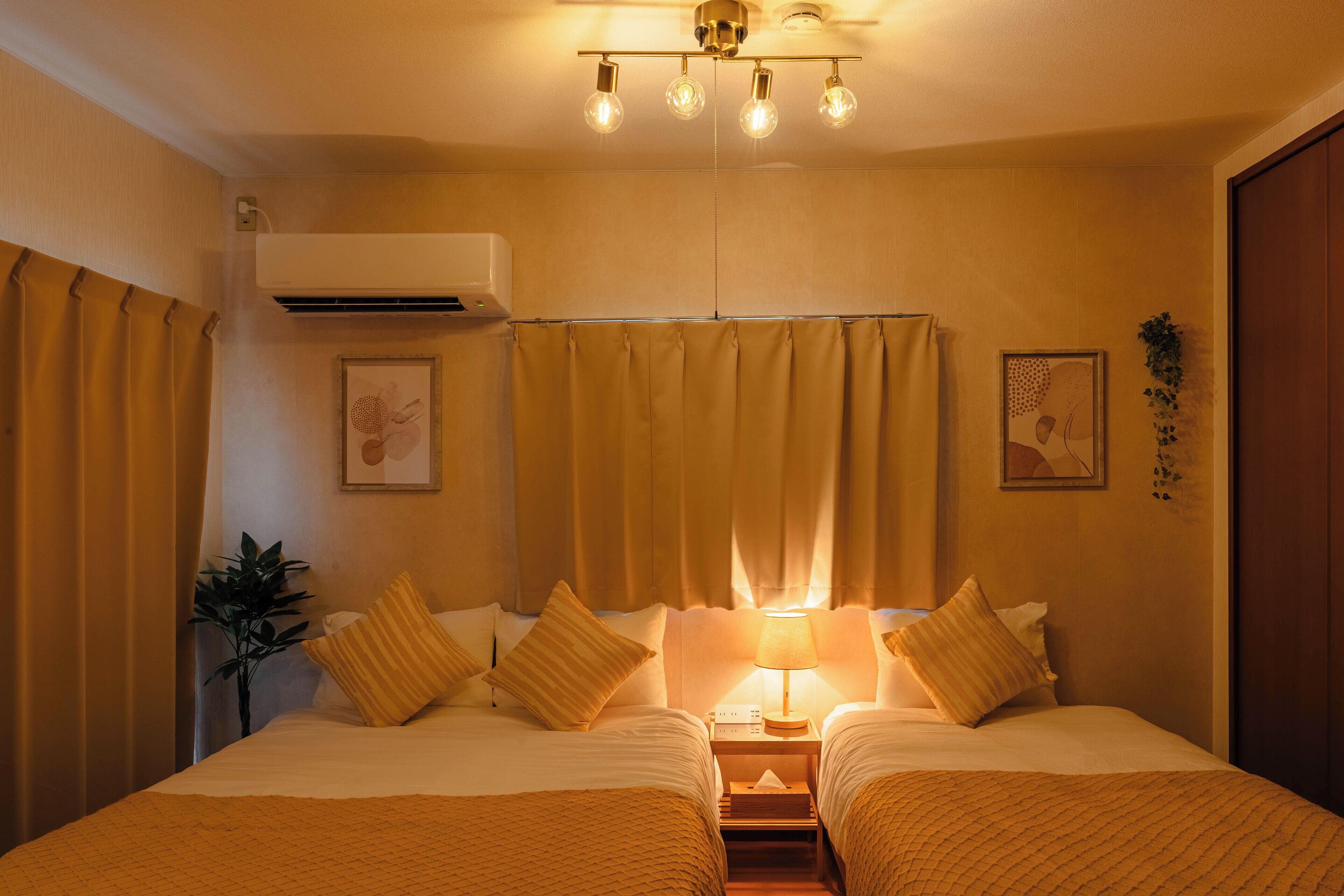 1 chambre, fer et planche à repasser, Wi-Fi, draps fournis