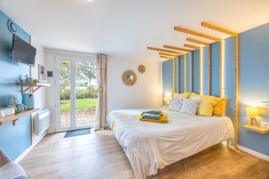 1 bedroom, WiFi, bed sheets, wheelchair access