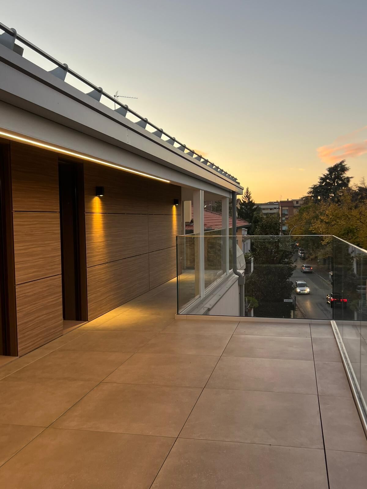 Vista desde la propiedad