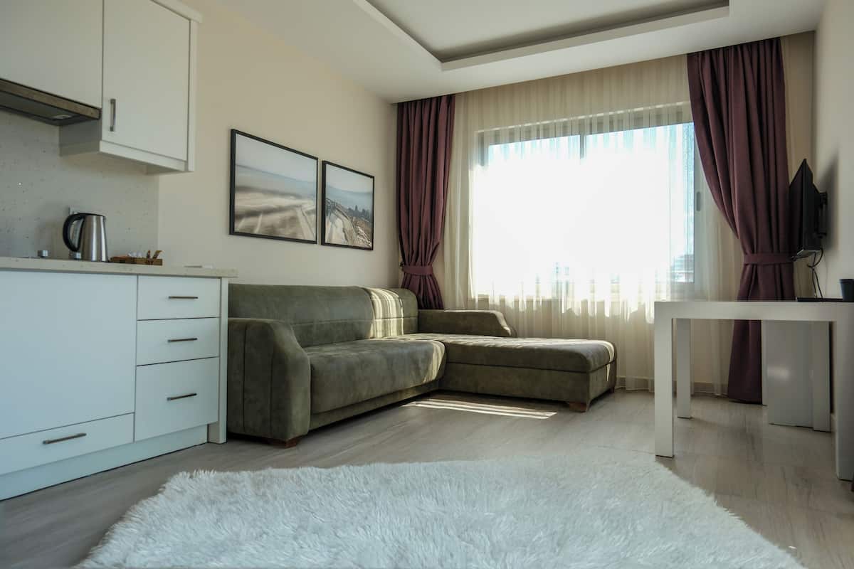 Comfort Double or Twin Room, Balcony, Mountain View | In-room safe, desk, laptop workspace, iron/ironing board