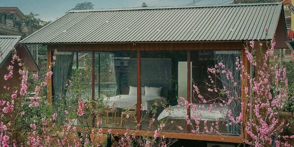 Superior Quadruple Room, Multiple Beds, Private Bathroom, Garden View | Free WiFi