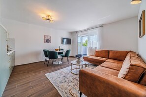 Family Apartment, Multiple Bedrooms (Plitvice Lakes Apartments and Rooms 4) | Living area - Plitvice Lakes Apartments and Rooms (Rakovica)