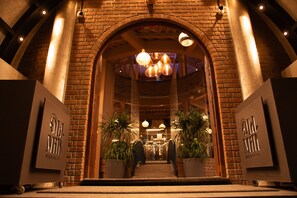 Entrada al alojamiento