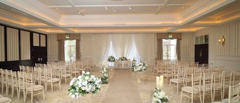 Mariage en salle