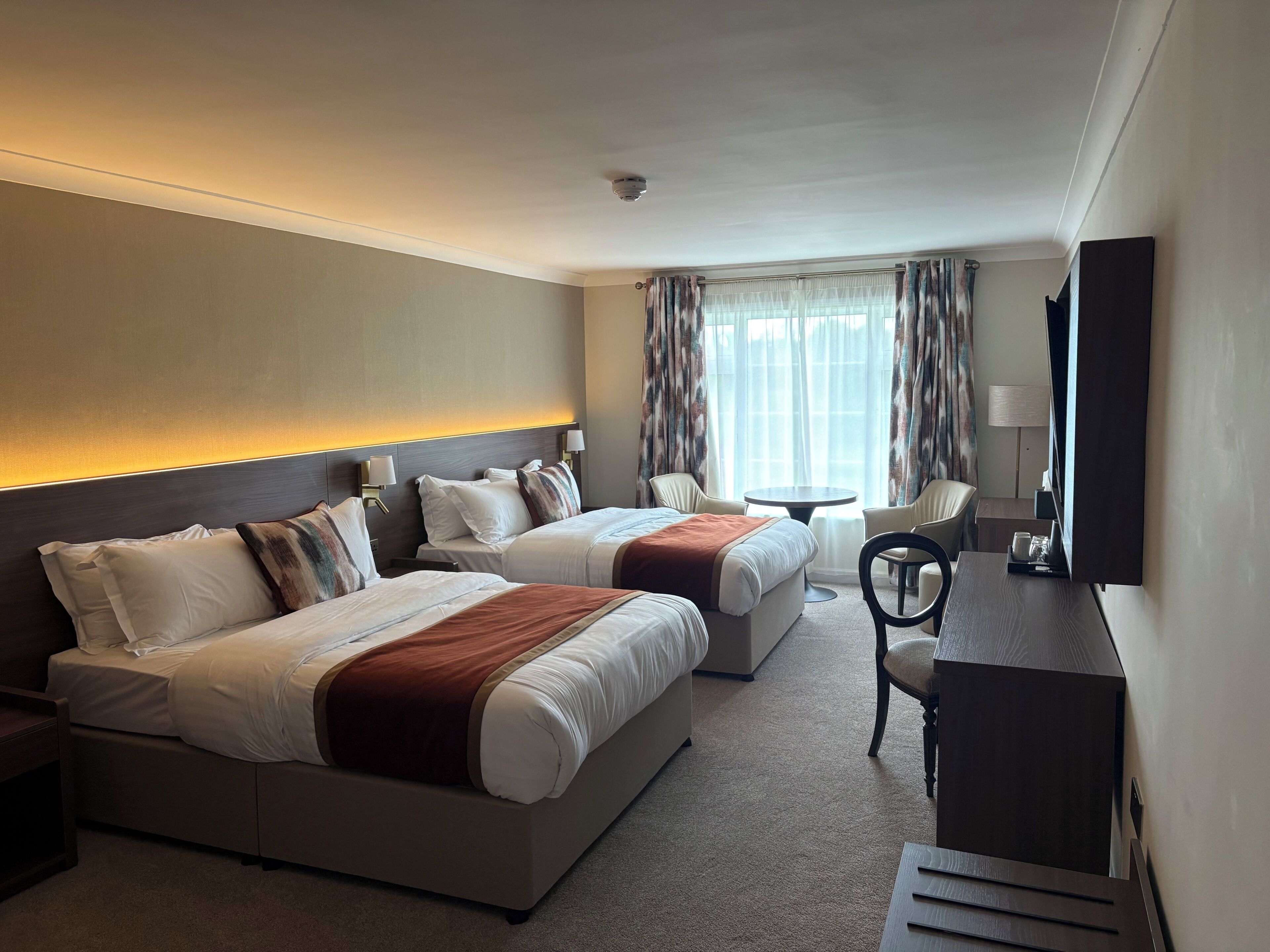 In-room safe, blackout curtains, iron/ironing board, free WiFi