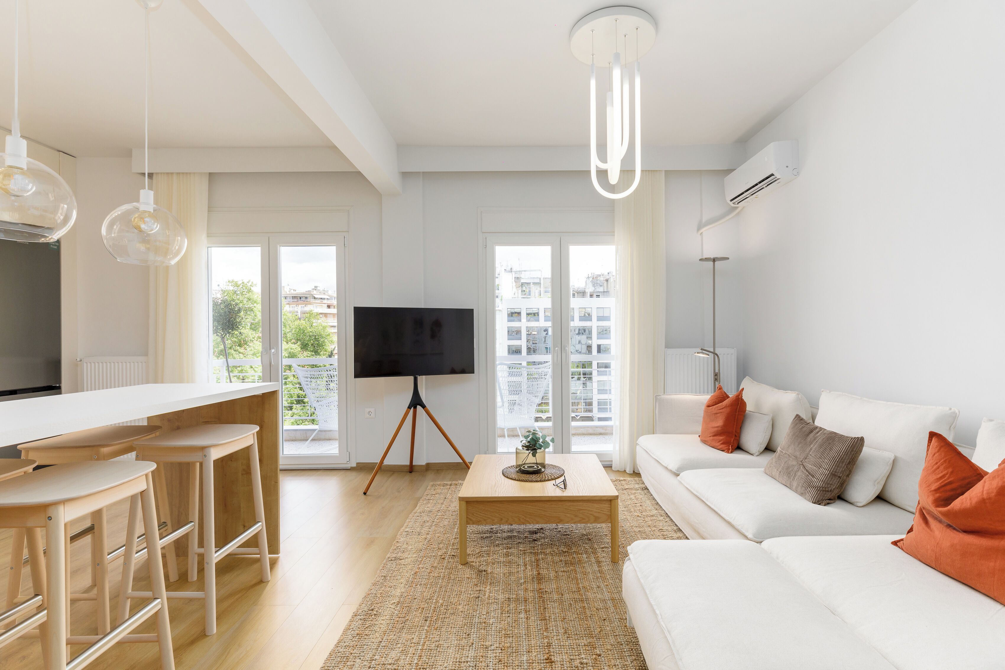 Lägenhet - 3 sovrum - balkong - utsikt mot staden | Utsikt mot staden