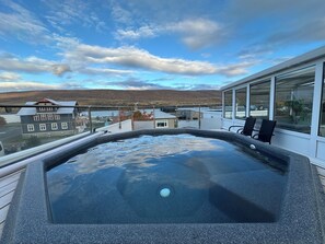 Bain à remous extérieur