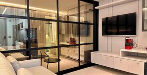 Appartement Deluxe | Salle de séjour