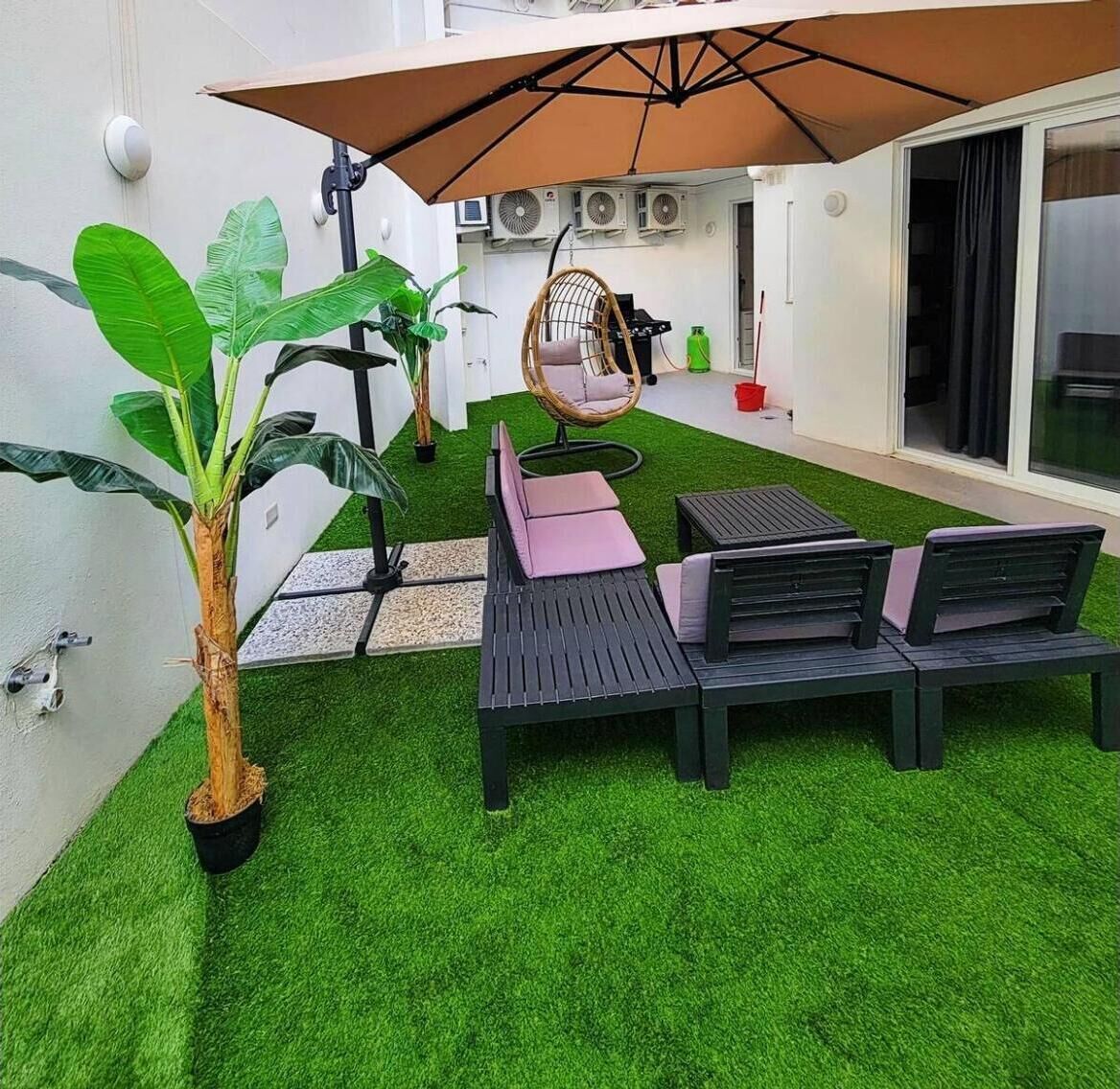 Overnatningsstedets område