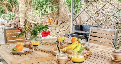 Villa créole rénovée dans l'Ouest, vue mer imprenable et jacuzzi