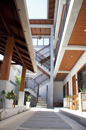 Façade de l’hébergement