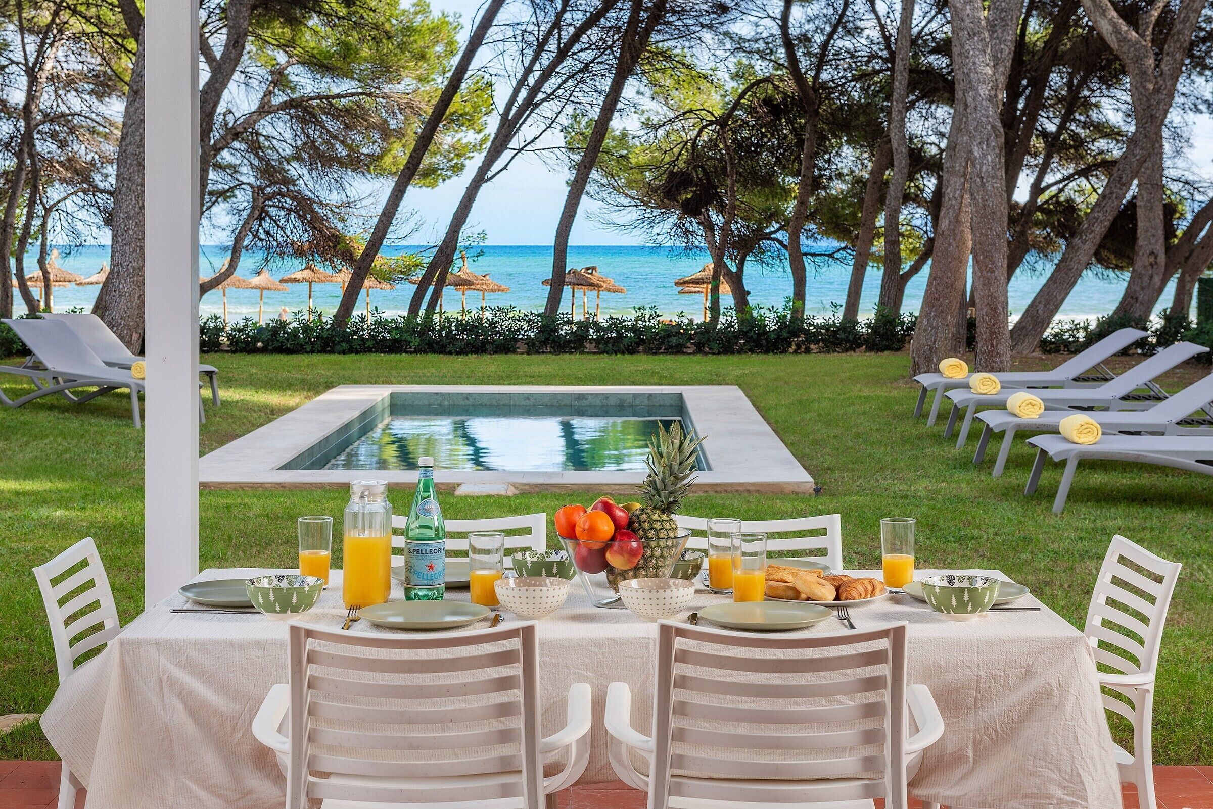 Opções para refeição ao ar livre