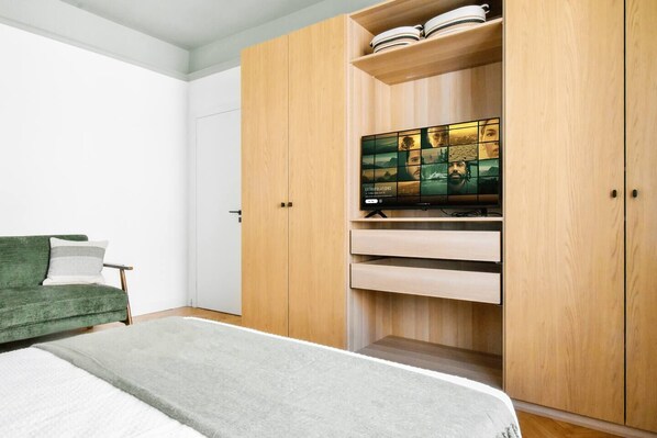 1 chambre, fer et planche à repasser, Wi-Fi gratuit, draps fournis