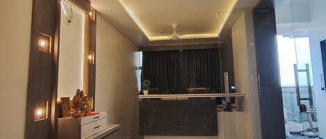 Àrea amb seients del vestíbul