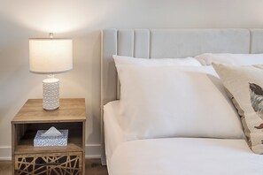 1 bedroom, desk, iron/ironing board, travel crib