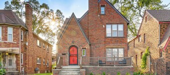 Dogs Welcome! Stylish Detroit Tudor w/ Fenced Yard