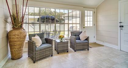 Peaceful Patio, Sunroom: Pet-friendly Baldwin Home