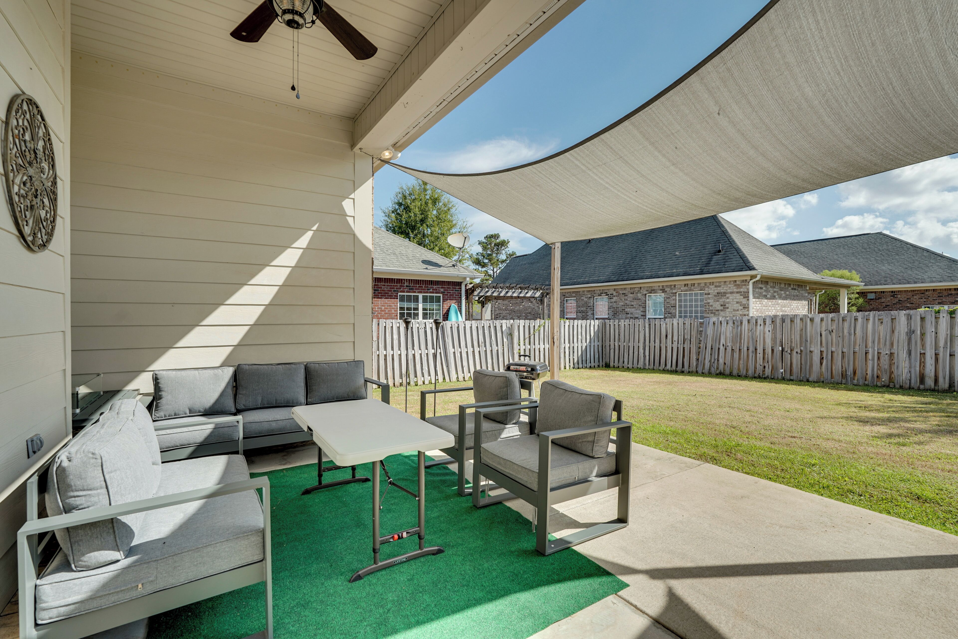 Fachada de la propiedad